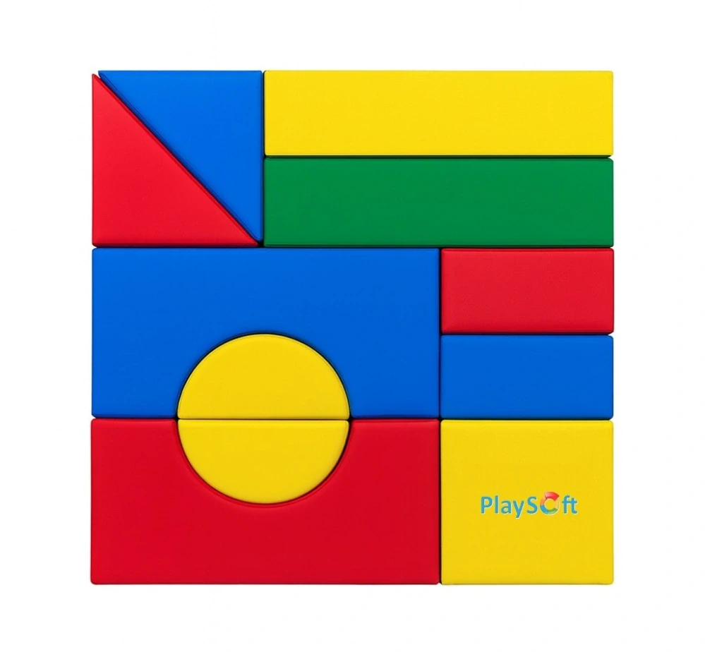 Molitanová stavebnice PlaySoft EXTRA VELKÁ 11 ks (40 cm) + DOPRAVA ZDARMA