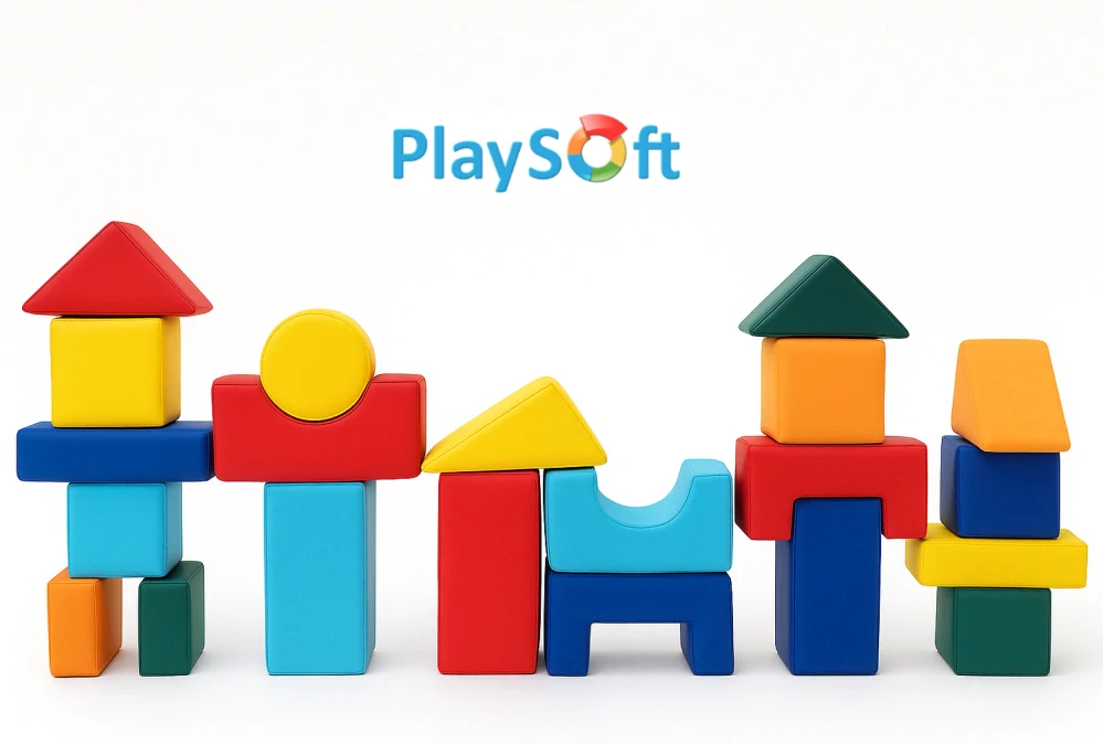 Molitanová stavebnice PlaySoft 32 ks KOŽENKA (20 cm) + DOPRAVA ZDARMA