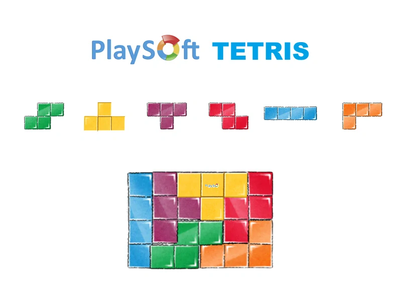 Molitanová stavebnice PlaySoft TETRIS + DOPRAVA ZDARMA