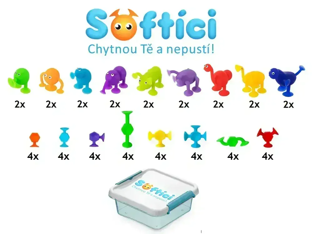 Stavebnice SOFTÍCI PREMIUM 50