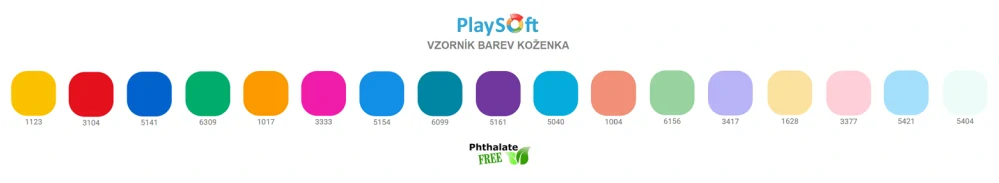 PODSEDÁK PlaySoft čtverec (35x35 cm) 1 ks