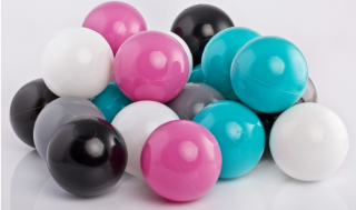Plastové míčky do bazénku 500 ks MODERN 6 cm